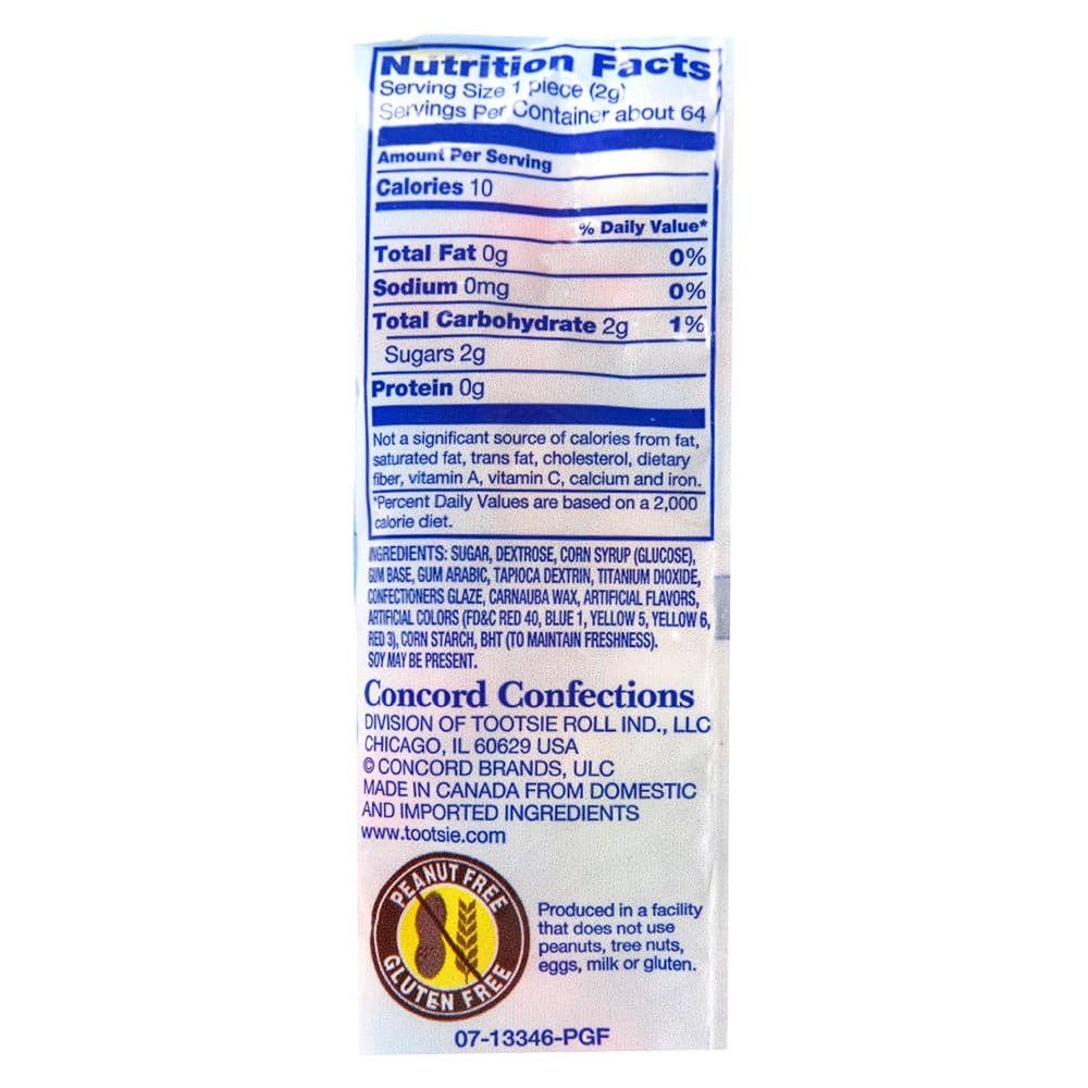 La Luna Bella - Toys - Wholesale Hard Candy - DUBBLE BUBBLE GUMBALL BAG 5 oz  - LLB Candy1