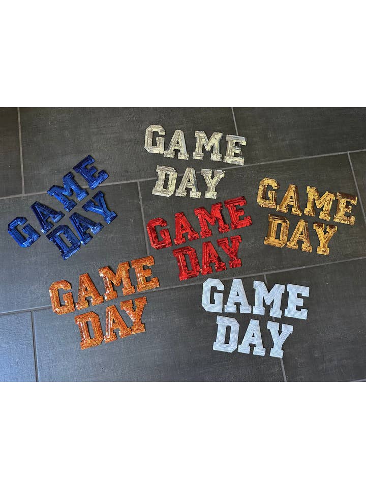 Bling-A-GoGo, LLC - Vente T-shirt – femme - Sequin Game Day (C) sur CREW1