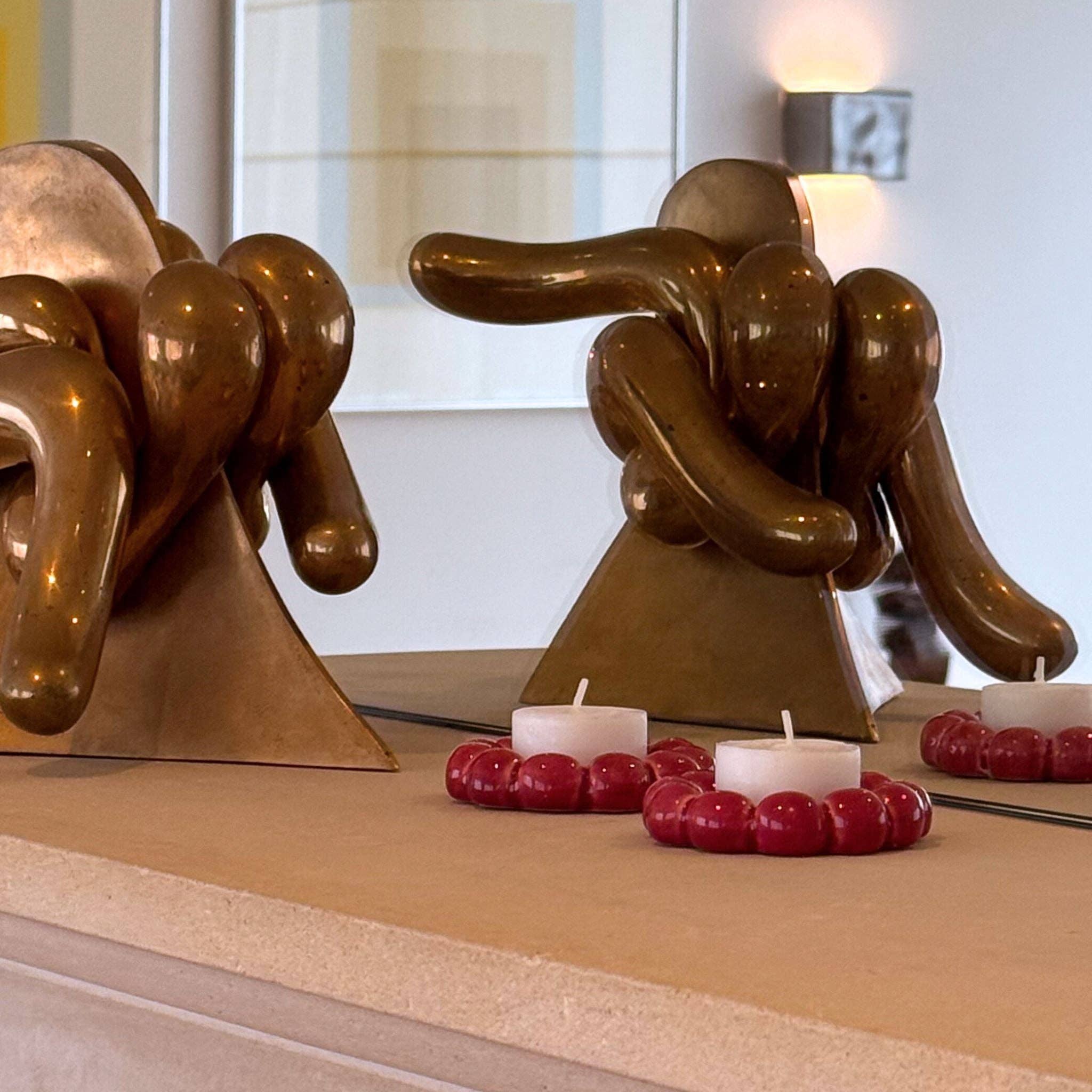 Denise - Wholesale Candle Holder - Dakota Pink T-Light1