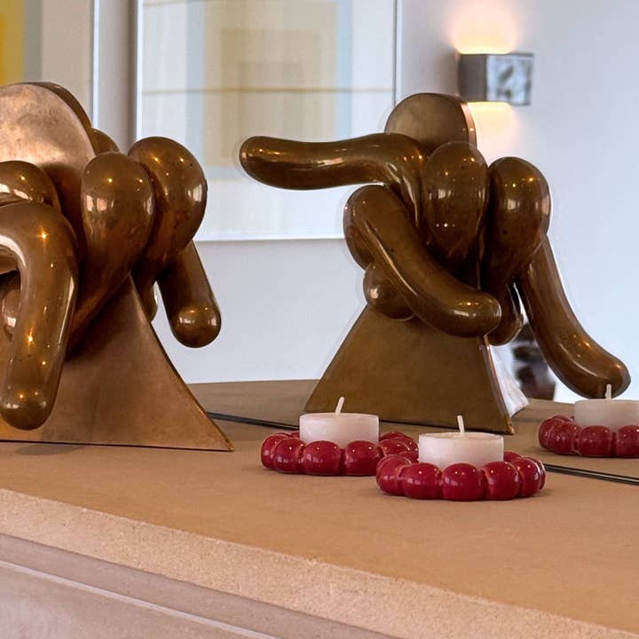 Denise - Wholesale Candle Holder - Dakota Pink T-Light1