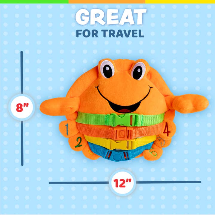 Buckle Toys – Großhandel Kuschel-/Plüschtier – Kind & Baby – Barney-Krabbe