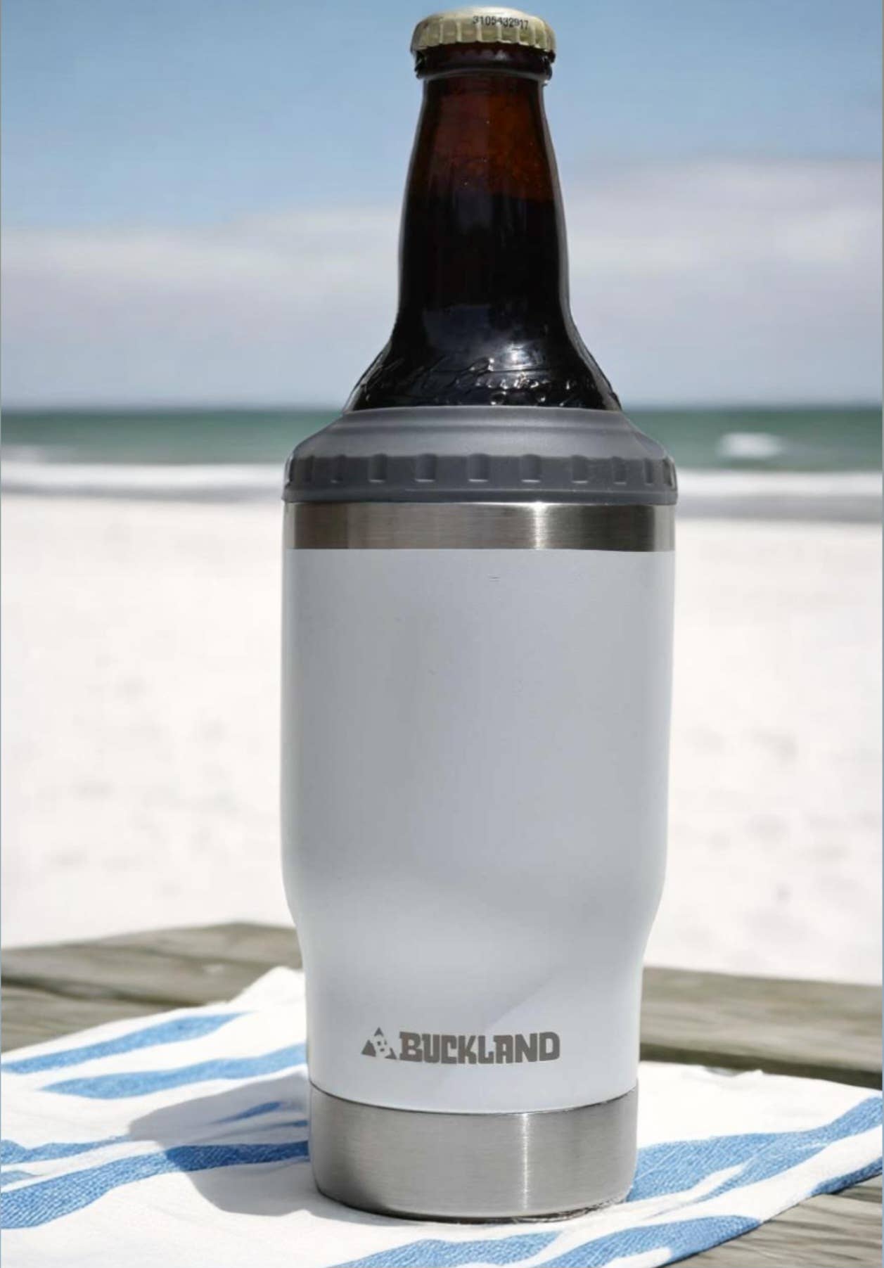 Buckland Adventure Gear - Wholesale Drink Huggers & Koozies - 4-in-1 Beverage Cooler Tumbler10