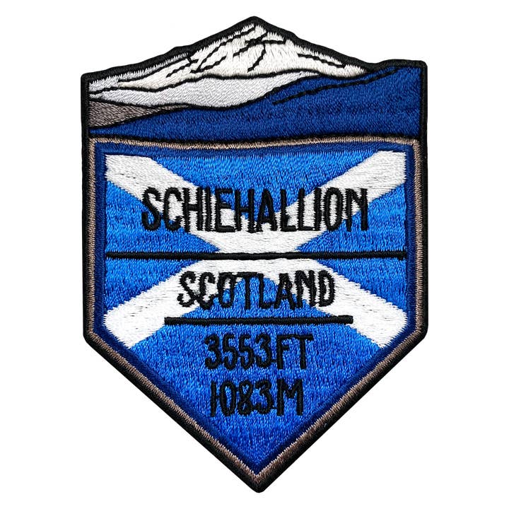 Schiehallion Sew On Patch for wholesale by Pawprint Family