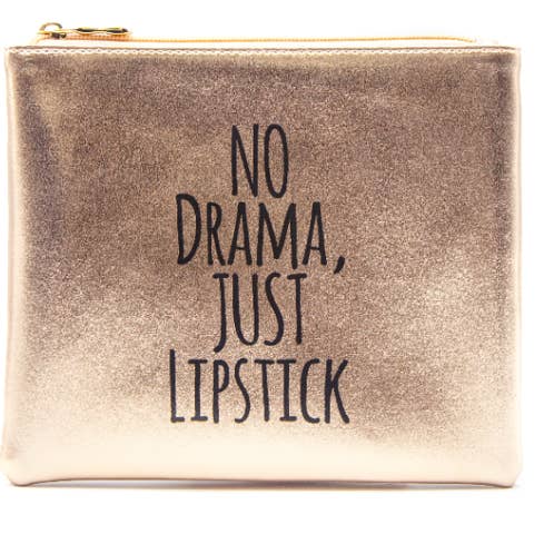 No Drama Cosmetic Bag for wholesale by YOUZEY