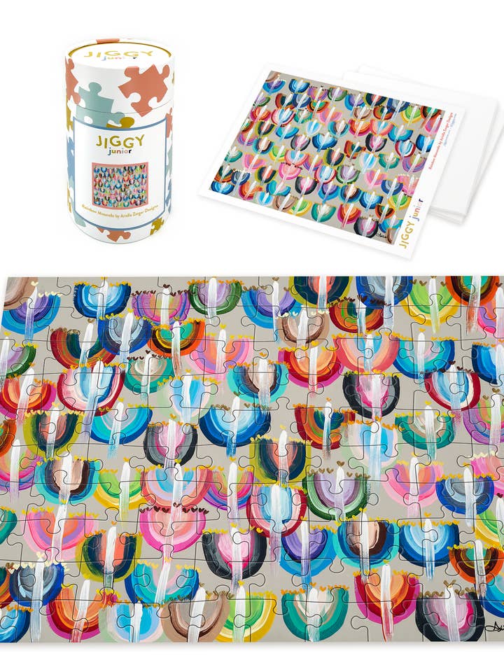 JIGGY Junior 100pc: Arielle Zorger Designs for wholesale by JIGGY Puzzles