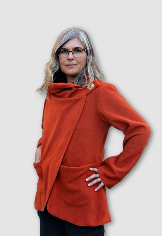 Ganesh Himal Trading - Vendita all'ingrosso Giacca - Donna - Giacca in pile con cappuccio5