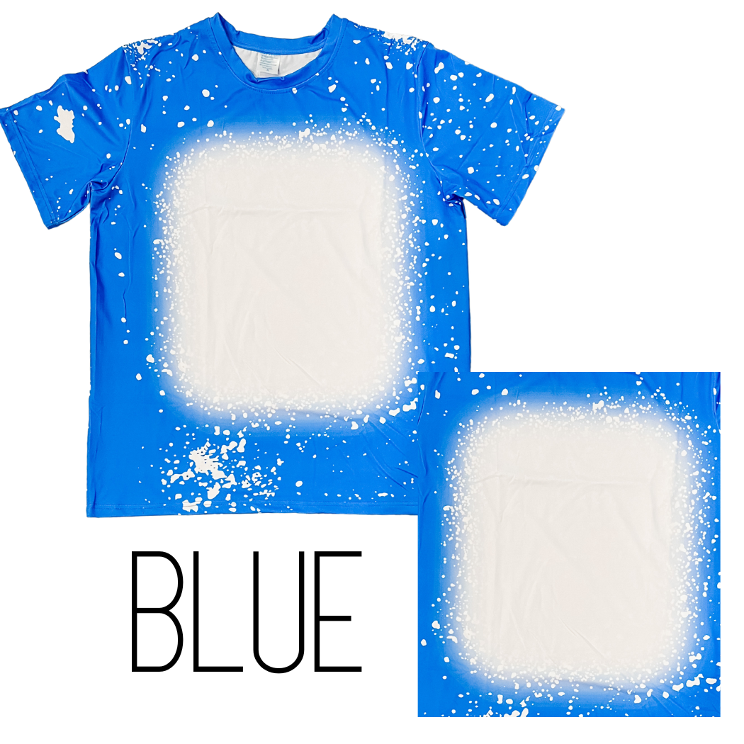 Sublimation Kings of Florida - Wholesale Sublimation Blank T-Shirt - Unisex - Sublimation Faux Bleached Shirts- Youth & Adult Sizes3