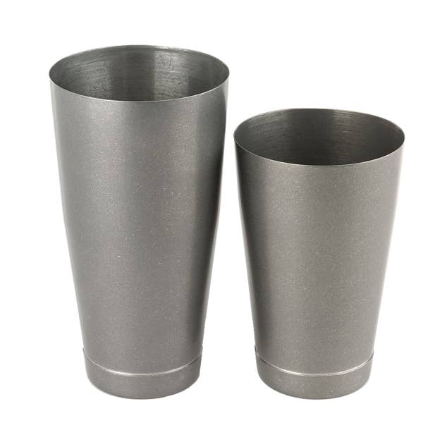 Barfly Vintage Cocktail Tin Set, 18 oz and 28 oz for wholesale by Barfly Mixology Gear & Mercer Culinary