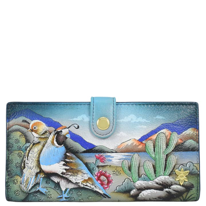 Two-Fold Organizer Wallet - 2086 for wholesale by Anuschka | Vanya Lara (USA)