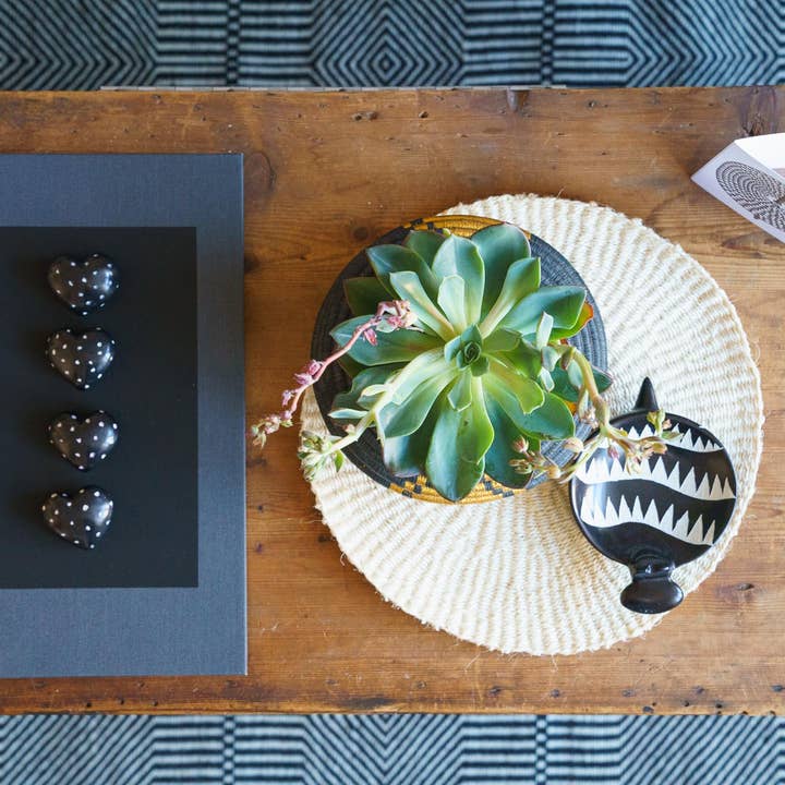 AARVEN – Prato/tigela decorativa por atacado – Pratos de hipopótamo entalhados à mão em pedra-sabão do Quênia3