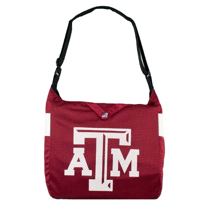 NCAA Texas A & M Aggies Team Jersey Tote for wholesale by Little Earth Productions