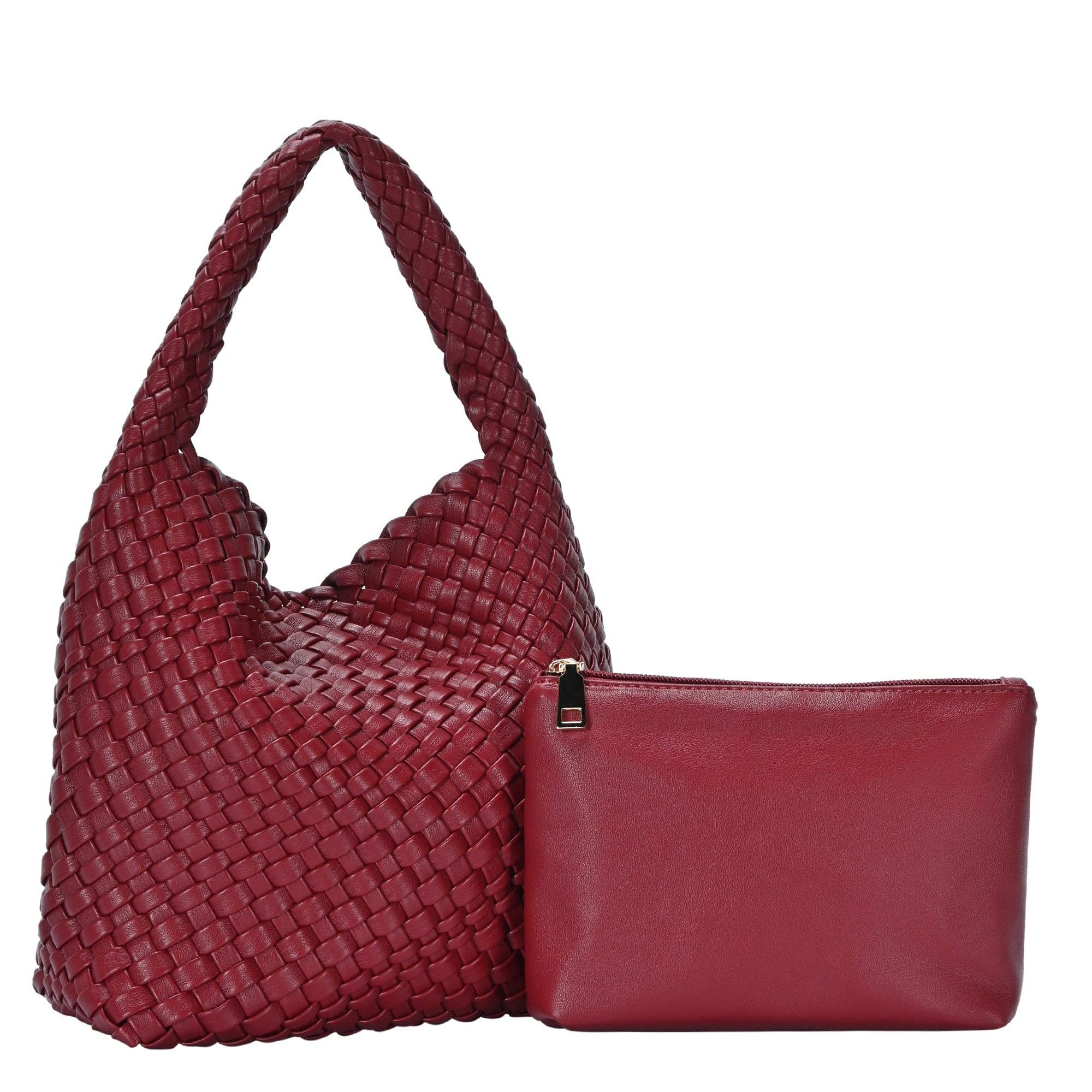 MMS Brands - Wholesale Satchel - Women's - Parker 2 in 1 Woven Satchel37