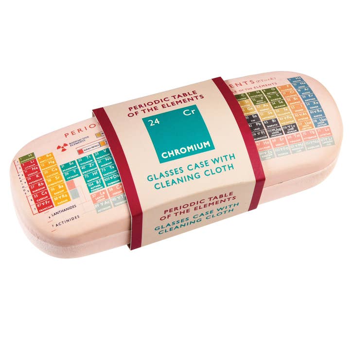 Rex London - Wholesale Eyewear Cases & Holders - Unisex - Glasses case & cleaning cloth - Periodic Table
