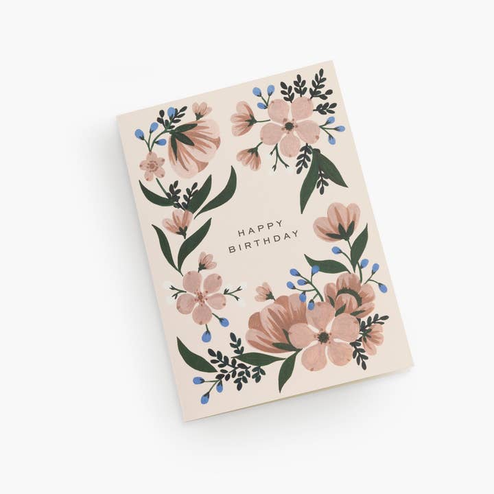 Day One Paper Co. - Wholesale Birthday Card - Bestseller Floral Birthday Greeting Cards "Floral Birthday"1