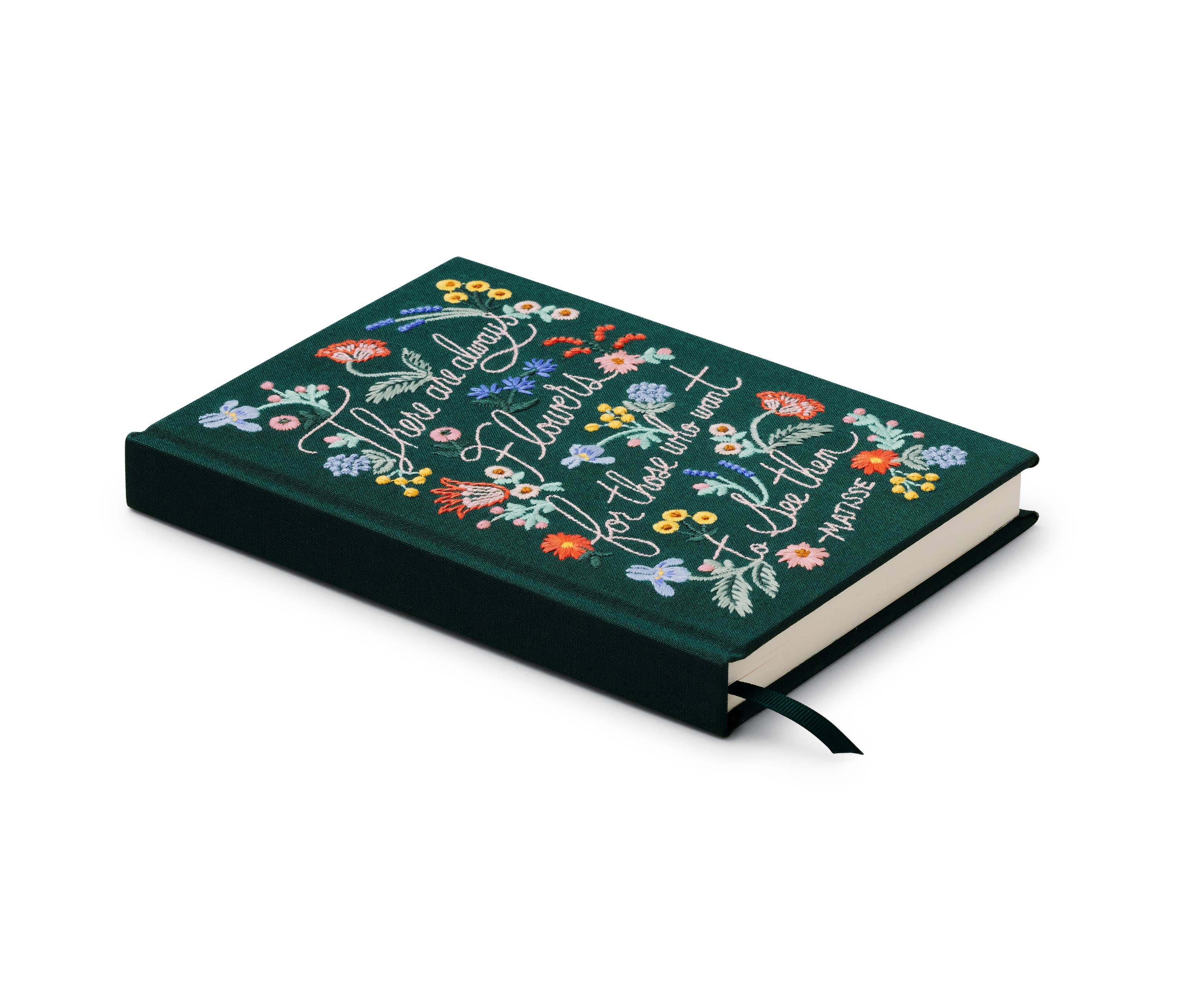 Rifle Paper Co. - Wholesale Journal/Diary - There Are Always Flowers Embroidered Journal2