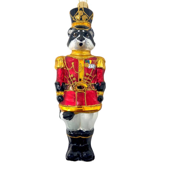 Kenzies of London - Wholesale Ornament - Wasbeer Notenkraker kerstversiering van Pools glas