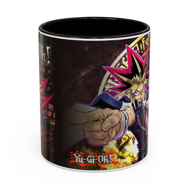 Tasse à café Duelliste d'anime - motif Dark Duel Monsters (11/15 oz) pour la vente par Le Paperie Co