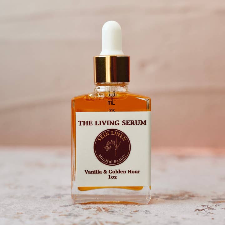 SÉRUM VANILLE & HEURE DORÉE pour la vente par Skin Linen