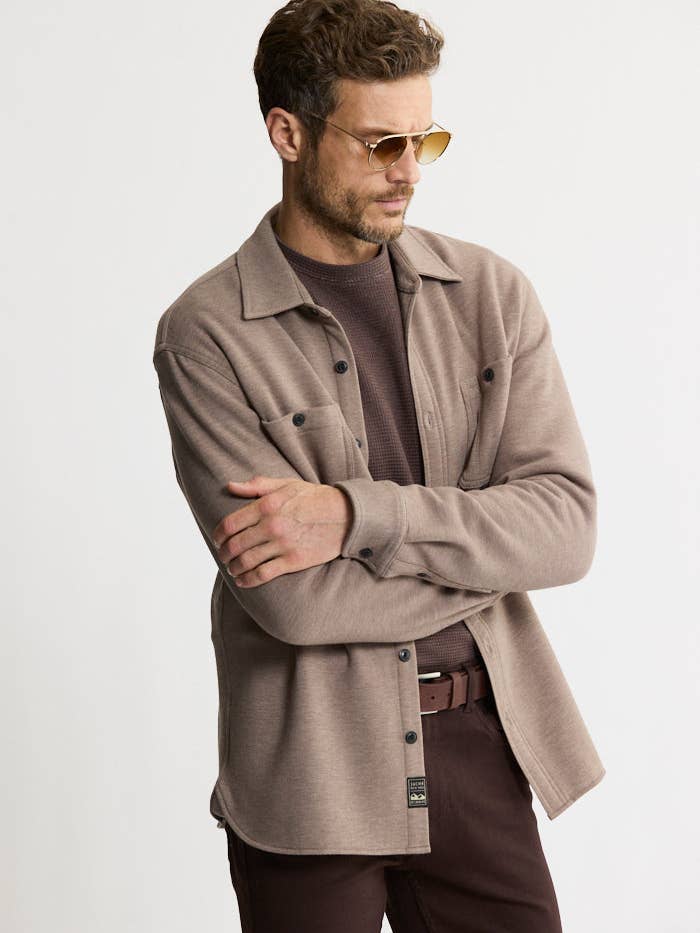 JACHS NY - Wholesale Button Down Shirt - Men's - Soft Touch Fleece Workshirt21