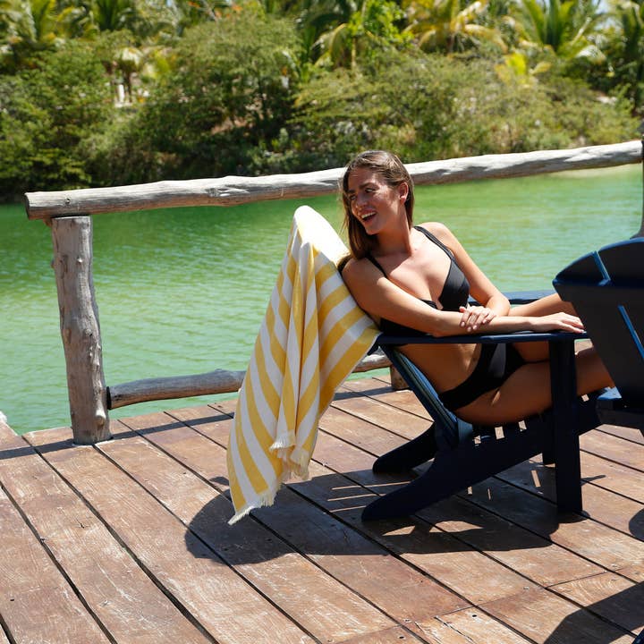 GREEN PETITION - Wholesale Beach Towel - Delmor FIT Ochre Bath Towel
