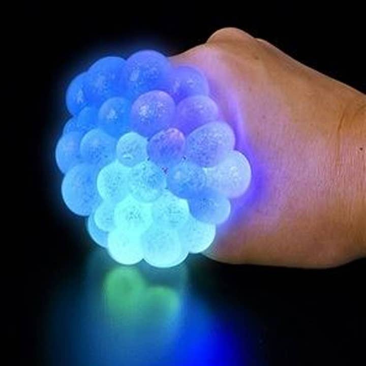 Holiday Farm – wholesale Squishy toy – Kids & Baby – Mesh Squishy Light Up Ball Kids Toy Christmas