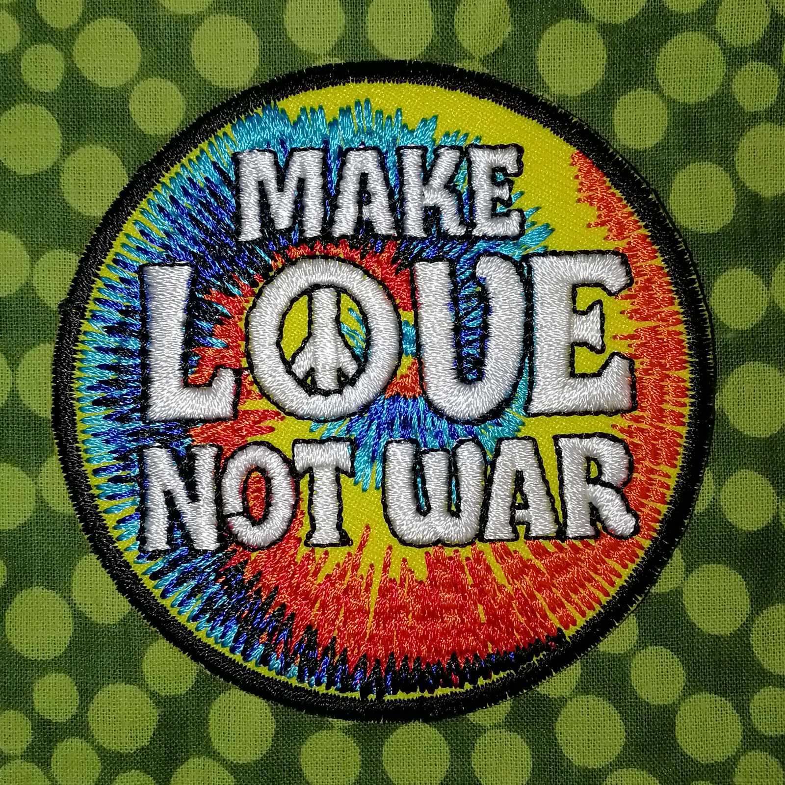 Tribal Trade GmbH - Vente Écusson - Ecusson coloré « Make love not war »7