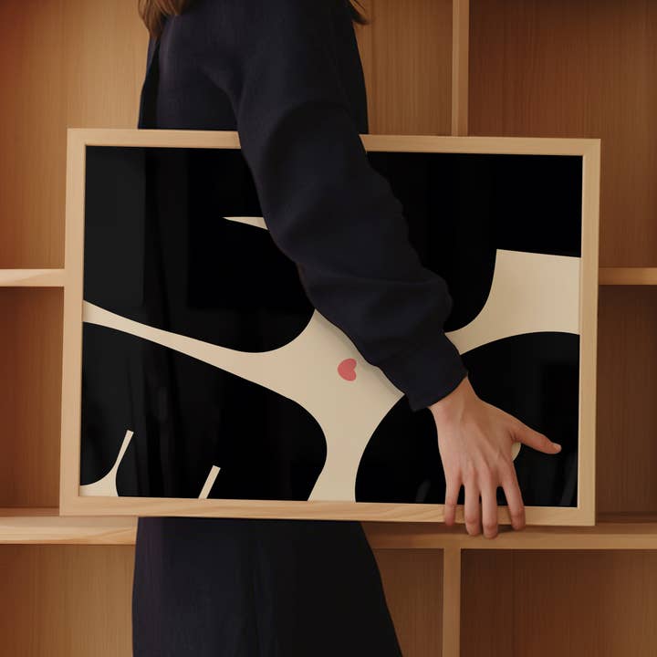 Nono Problemo - Wholesale Art Print - Art Print – Love Art Print –Black and White | Wall Art2