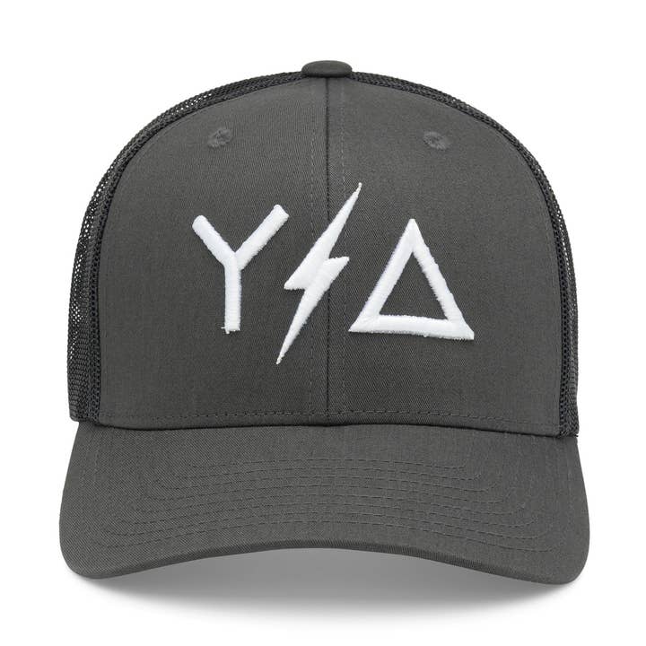 Kolgrå Trucker Snapback för wholesale av WYE DELTA