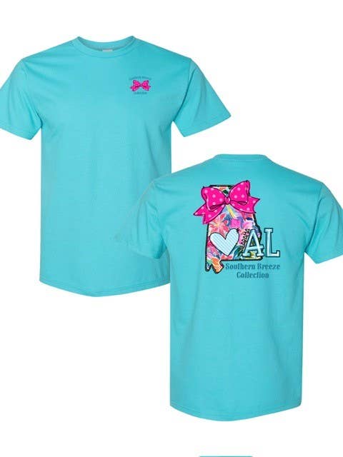 Southern Breeze Floral Alabama for wholesale by Coastal Breeze Tees