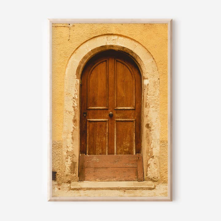 Provencal Door Fine Art Matte Print (Unframed) for wholesale by The Weithouse Print Shop