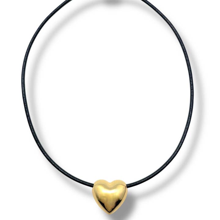 Shiver + Duke - Wholesale Pendant/Charm Necklace - Cara Leather Necklace Medium3