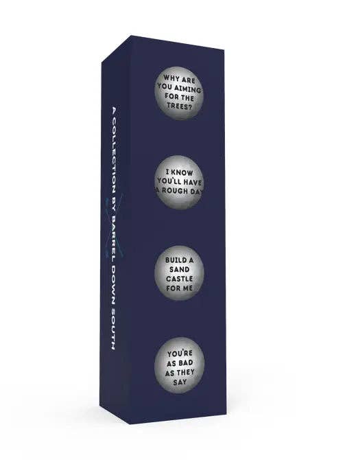 Barrel Down South - Wholesale Sporting Accessories - Smack Talk Golf Balls Volume 10 Golfing Gift