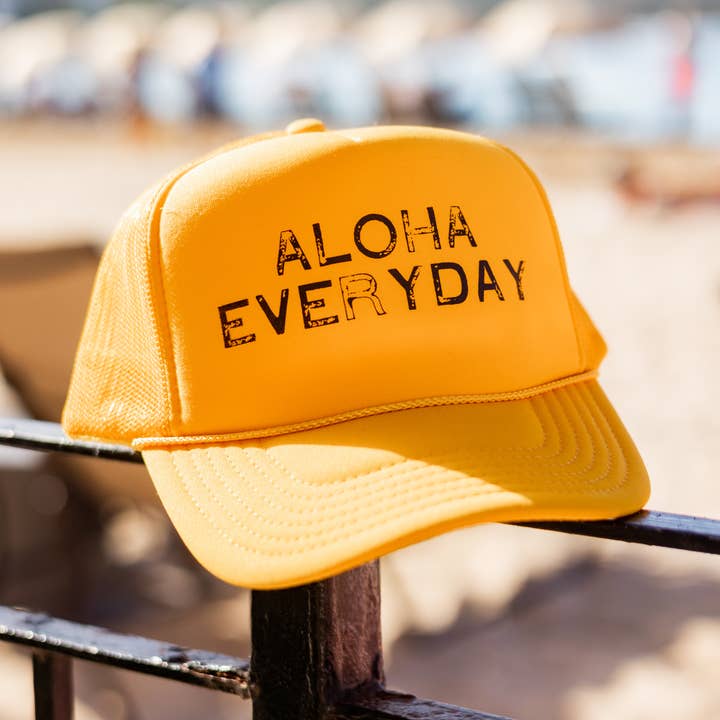 Aloha Everyday Gold - Trucker Hat Unisex for wholesale on Faire0