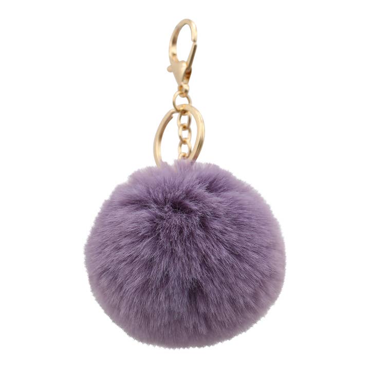 Real Sic - Wholesale Keychain - Unisex - Cute Colorful Pom Pom Key chain - Fuzzy Key chain