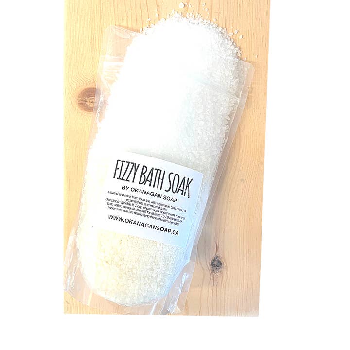 Molho de Sal Fizzy Bath por atacado de Okanagan Soap