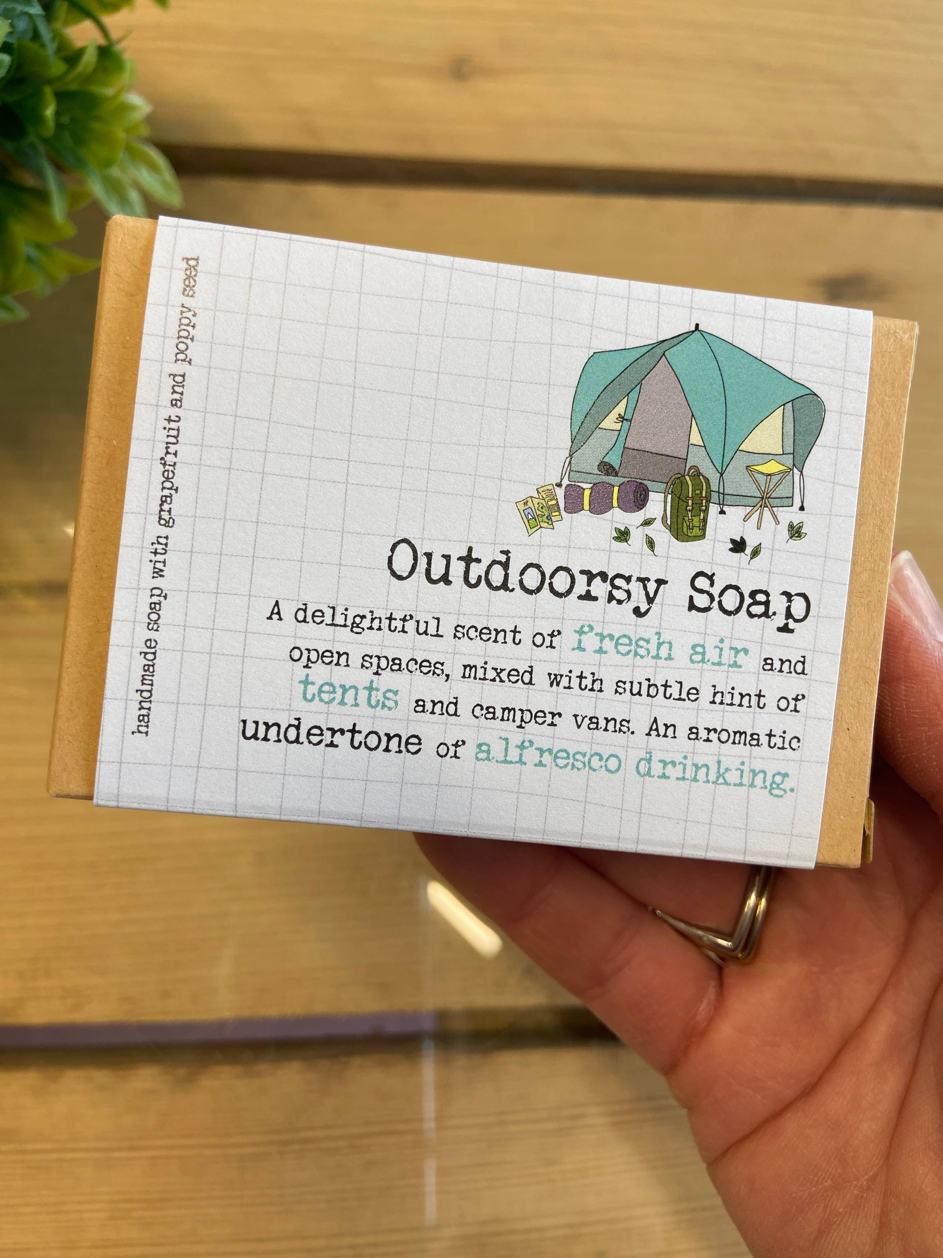 Dandelion Stationery – wholesale Bar Soap – Outdoorsy Soap - BACK ORDER ONLY2
