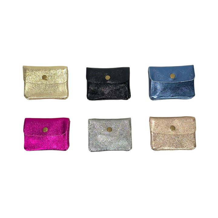 Chenson & Gorett - Wholesale Coin Purse - Women's - Italian leather wallet with 3 compartments. Promo Fav