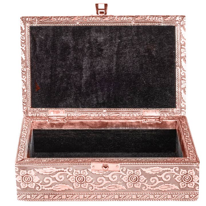 Benjamin International - Wholesale Decorative Box - SKULL COPPER BOX2