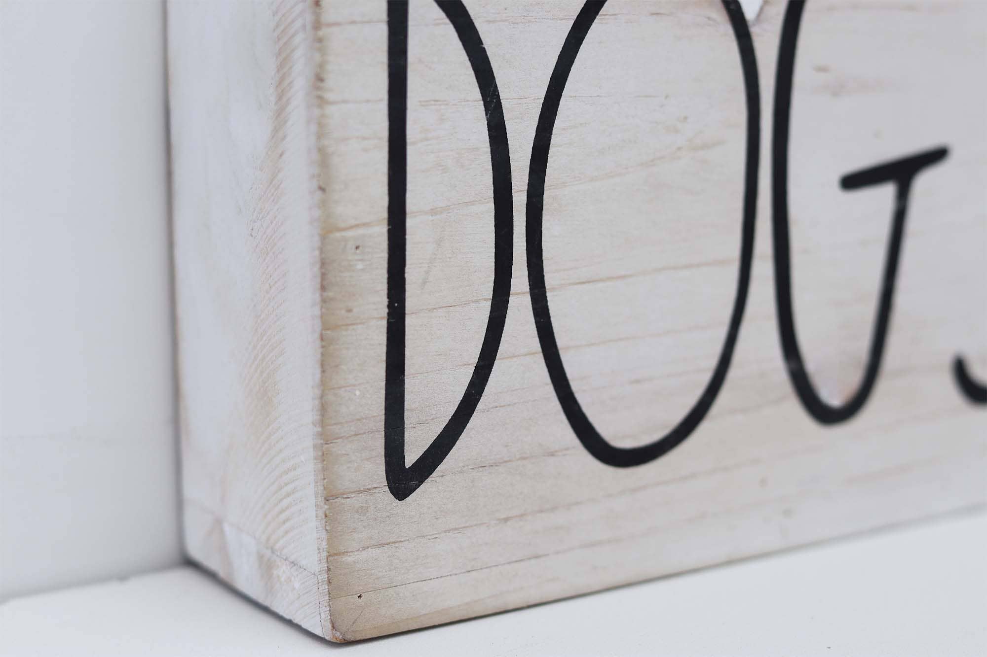 Paris Loft Inc - Wholesale Sign - Dogs Sign Decor with Sayings- Dogs Fed? Yes/No1