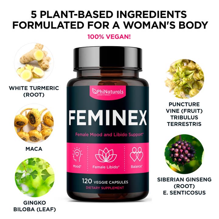 Excel Nutritionals LLC DBA Phi Naturals - Wholesale Oral Supplement/Vitamin - Feminex Female Libido Enhancer