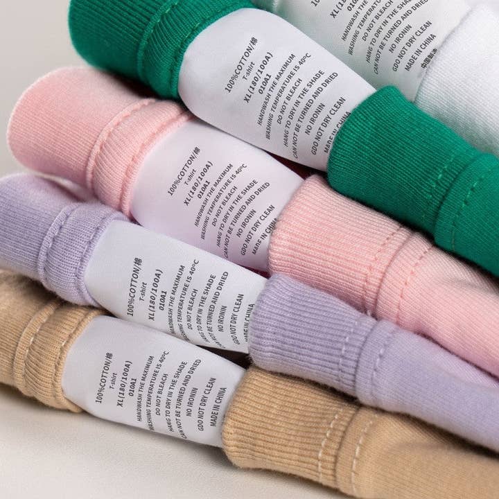 FurDecoration - Wholesale T-Shirt - Women's - Solid Color Unisex Round Neck T-Shirt7