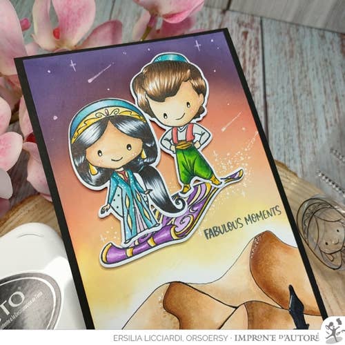 Impronte D'Autore - Wholesale Rubber/Decorative Stamp - Aladdin ITA transparent polymer stamps 8