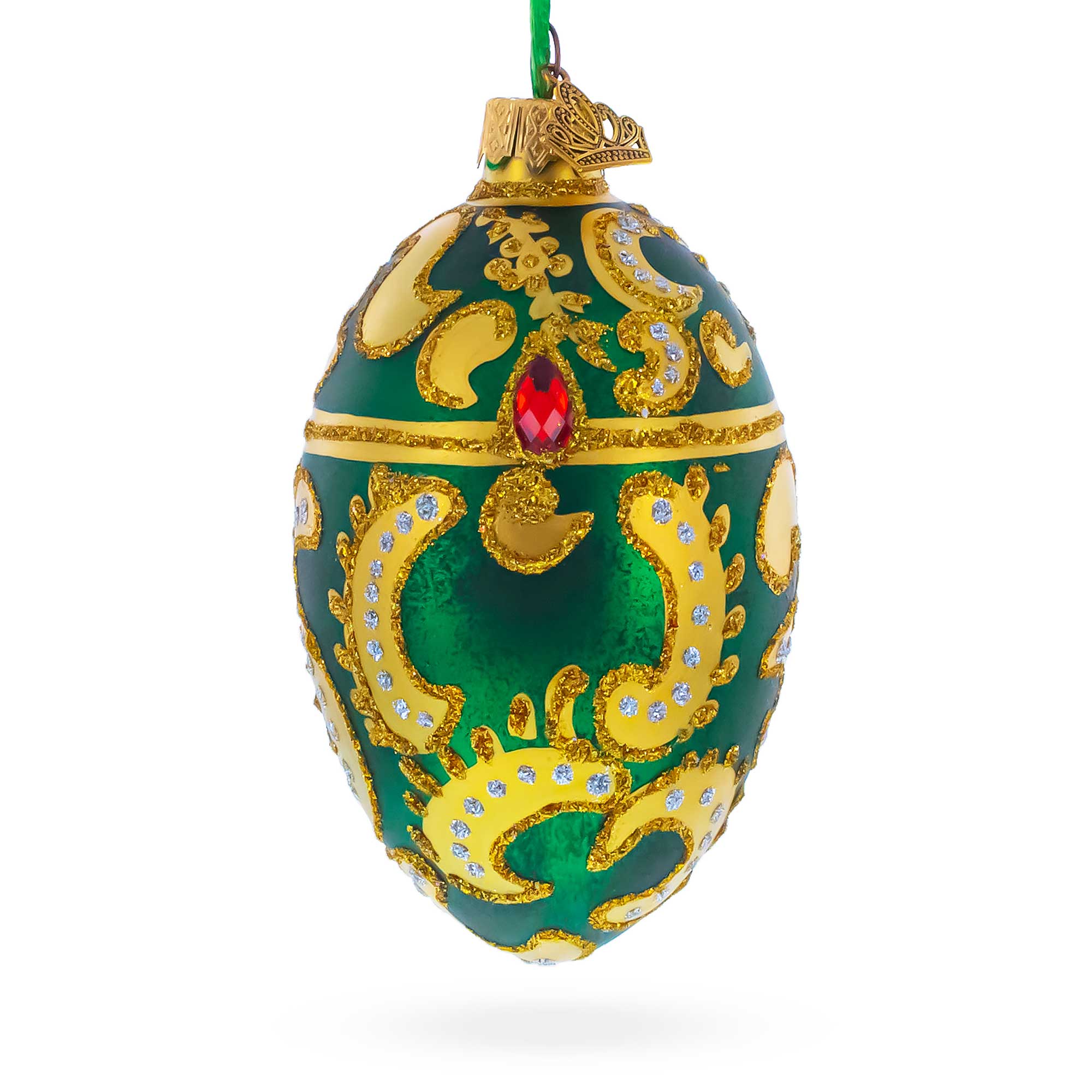 BestPysanky - Vente Objets de décoration - Ornement en verre royal Œuf Mémoire d'Azov 18910