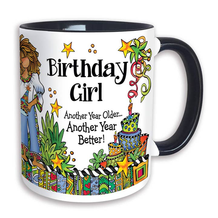 Suzy Toronto Wholesale - Wholesale Coffee mug - Birthday Girl Ceramic Mug
