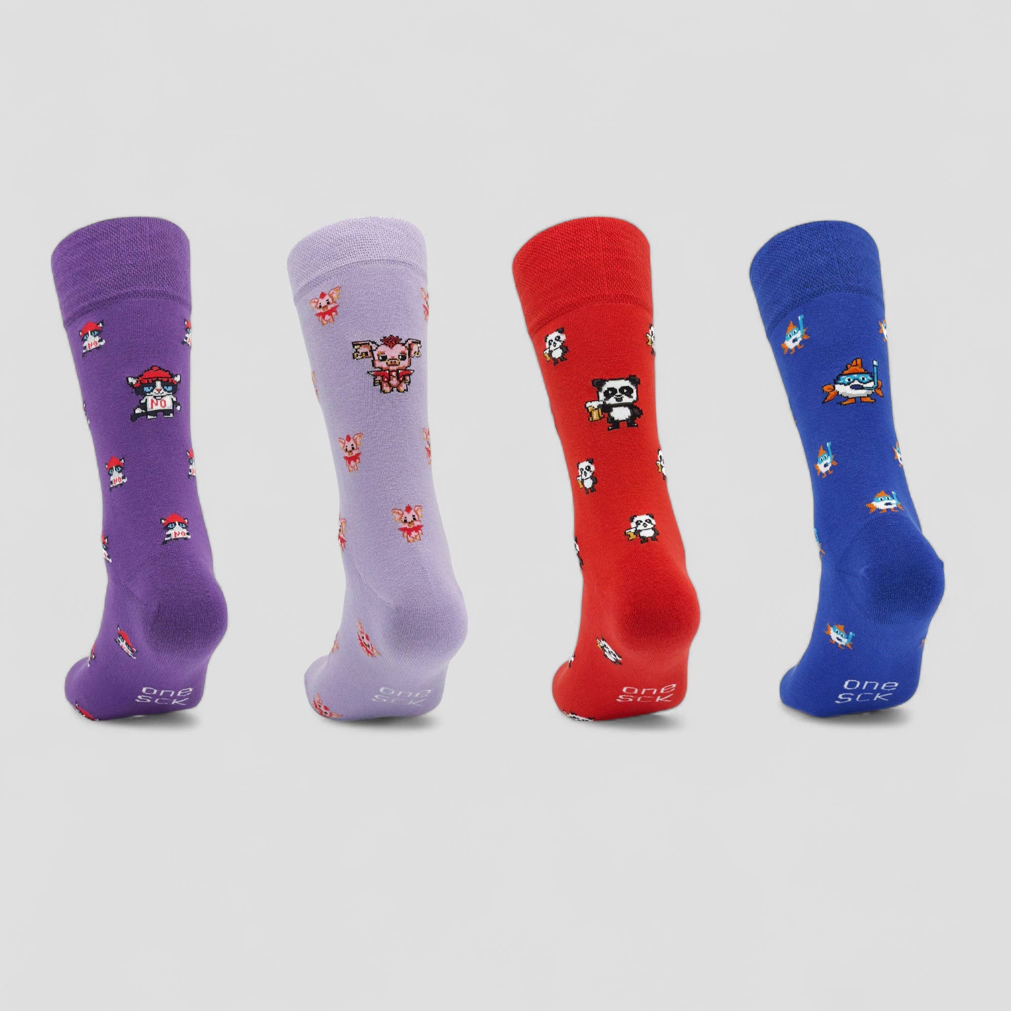 ONESCK – wholesale Socks – Unisex – Funky Animal Socks | Starter Kit | Colourful Gifts8