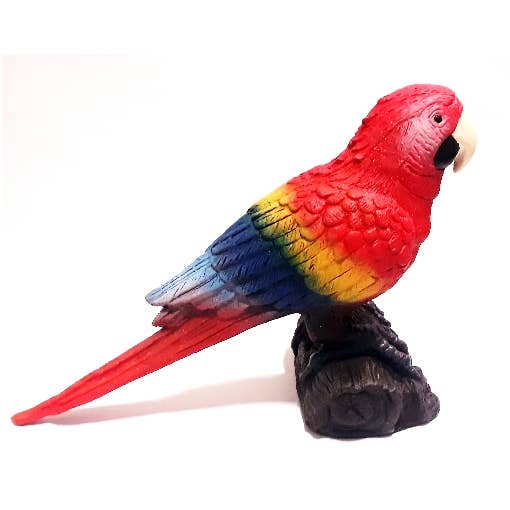 Maccaw Parrot for wholesale by GREEN RUBBER TOY EXPORTS (PVT) LTD