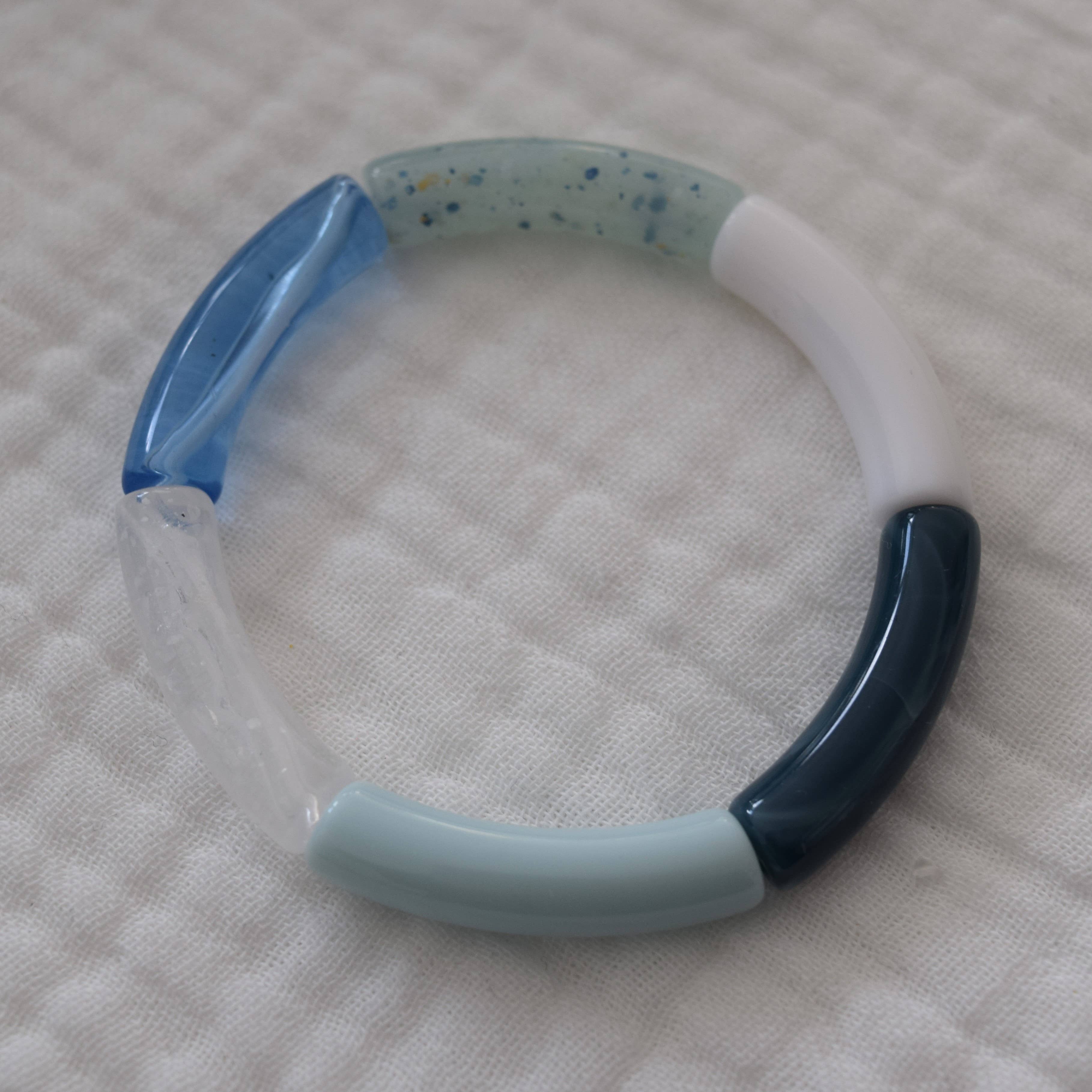 Manacreations – wholesale Pärlarmband – Mörkblåa bangles-armband4