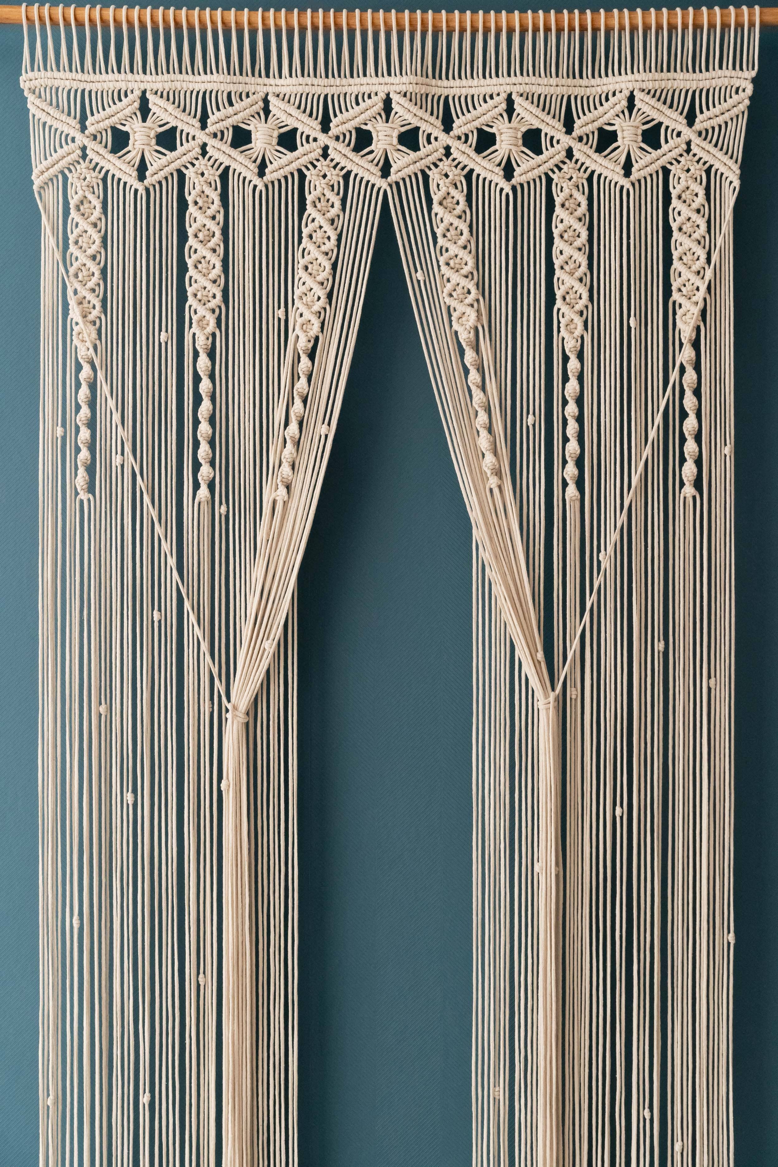 BeanDaikon – wholesale Curtain – Macrame Curtain C0613