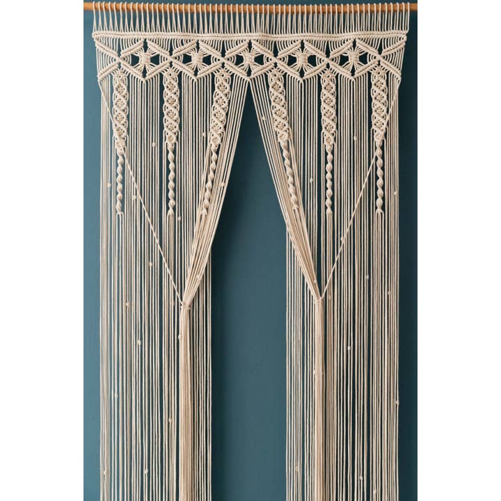 BeanDaikon - Wholesale Curtain - Macrame Curtain C0613