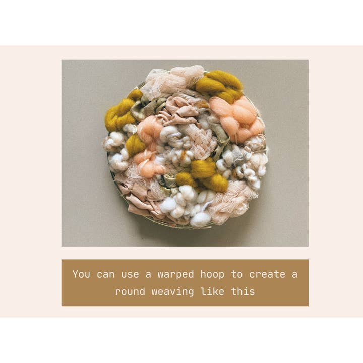 Euca Design – Großhandel Bastelset – 3-teiliges Set: Gezogene 5-Zoll-Metallreifen zum Weben4